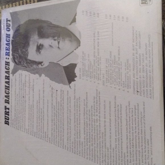Burt Bacharach LP - Picture 2 of 2
